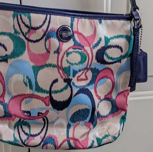 Coach Multicolored Crossbody Purse - Picture 8 of 10